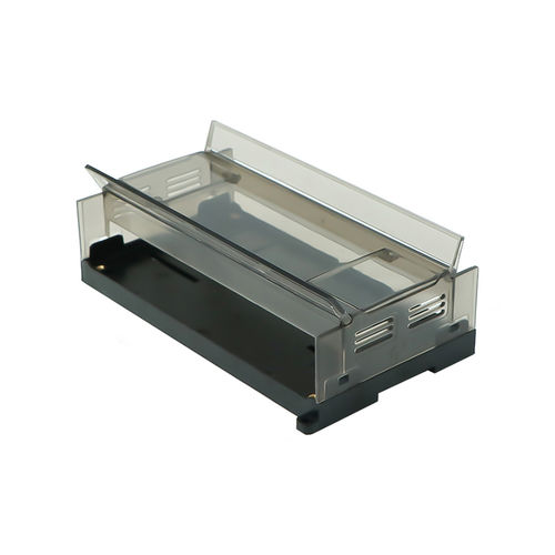 Scatola per guida DIN - AK-P-35 - SZOMK ELECTRONICS - rettangolare / in plastica / da elettricista