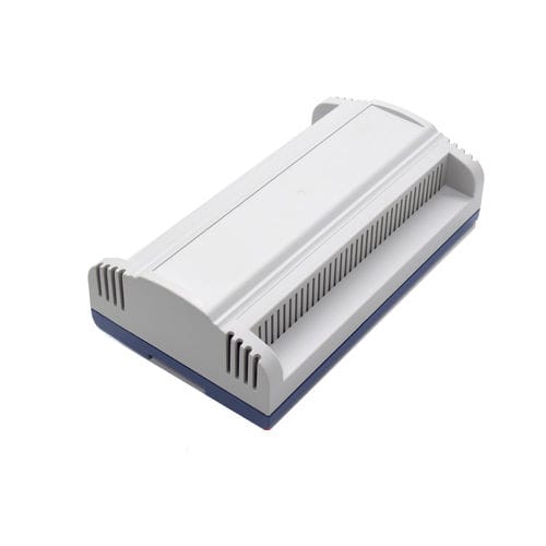 Scatola per guida DIN - AK-DR-56 - SZOMK ELECTRONICS - rettangolare / in ABS / da elettricista