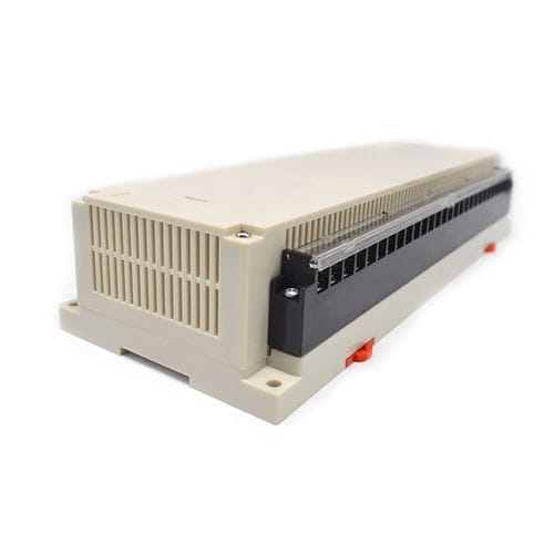 Scatola per guida DIN - AK-P-26a - SZOMK ELECTRONICS - rettangolare / in ABS / industriale