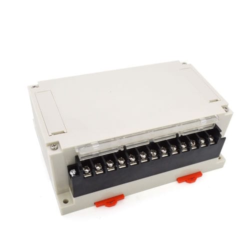 Scatola per guida DIN - AK-P-30a - SZOMK ELECTRONICS - rettangolare / in ABS / industriale
