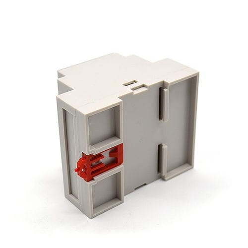 Scatola per guida DIN - AK-DR-41 - SZOMK ELECTRONICS - quadrata / in ABS / industriale