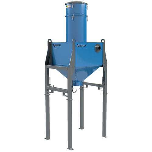 Filtro separatore con pulizia pneumatica - Silofilter 1000 PN - DU-PUY srl - per solidi / per aria compressa / antipolvere