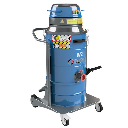Aspiratore industriale - W2 ACD Z22 - DU-PUY srl - per polveri / monofase / su ruote