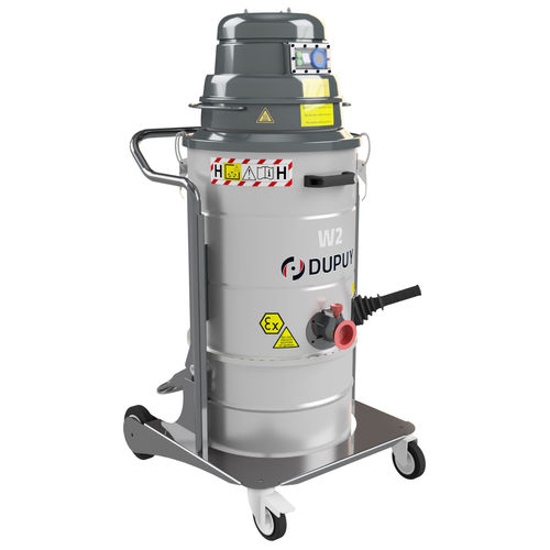 Aspiratore industriale - W2 EX 1/2D Z22 - DU-PUY srl - per polveri combustibili / monofase / in acciaio inossidabile