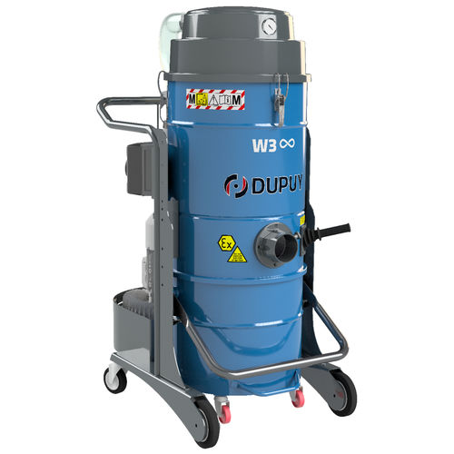 Aspiratore industriale - W3 INFINI 2.2 Z22 - DU-PUY srl - per polveri / trifase / su ruote