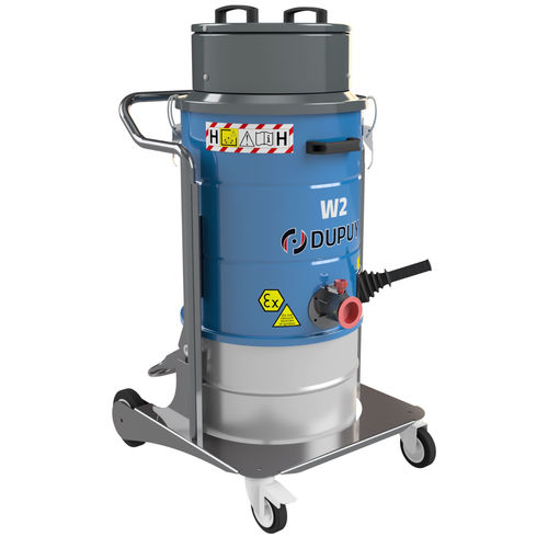 Aspiratore industriale - W2 AIR-EX 14V 1/3D Z22 - DU-PUY srl - per polveri / ad aria compressa / Venturi