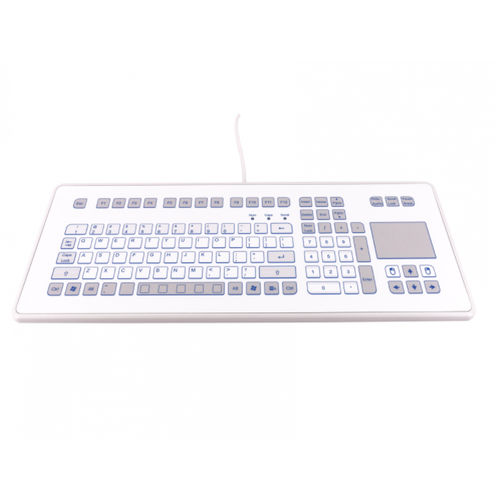 Tastiera da ufficio - blue-line.com - capacitiva / a membrana / 105 tasti