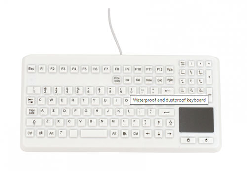 Tastiera da ufficio - blue-line.com - capacitiva / 106 tasti / con touchpad