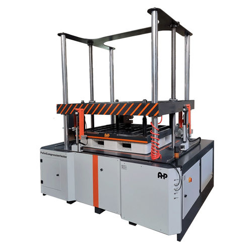 Macchina per test di compressione - 209384 - AHP PLASTIK MAKINA - controllata da computer / per plastica / per pallet