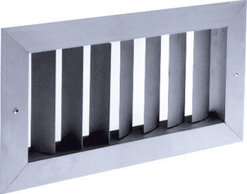 Griglia di ventilazione in acciaio inossidabile - GIV 51/52 - FRANCE AIR - rettangolare