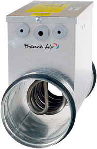 Riscaldatore d'aria - SYSTAIR CIREC  - FRANCE AIR - di condotti / a convezione / elettrico