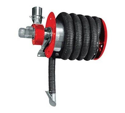 Sistema di aspirazione per gas di scarico per automobile - 350 - 1 300 m³/h | GAZPAR T  - FRANCE AIR - per officina / per garage / con avvolgitori di tubi