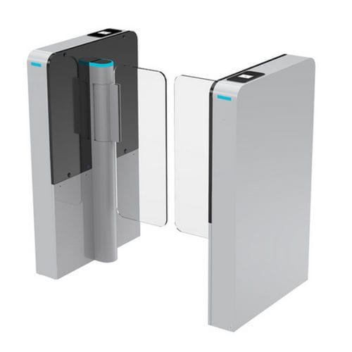 Cancello battente - GALEA XS - FBMECASYSTEM - per controllo accessi / in vetro / di sicurezza
