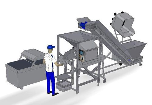 Linea di imballaggio per l'industria agroalimentare - FF-line2 - Forsfood Oy - per prodotti alimentari / per imballaggio flessibile / a nastro