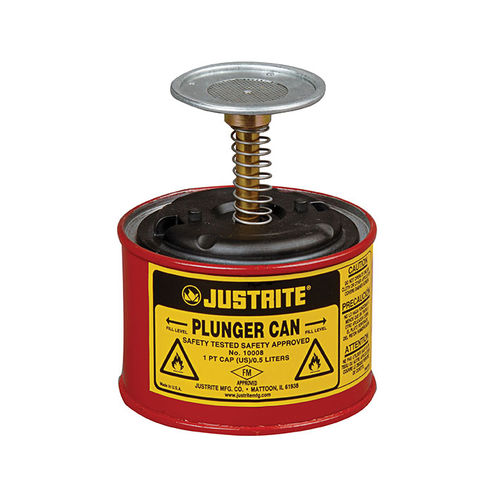 Serbatoio di pulizia - 1008-RD - Justrite Safety Group - di sicurezza / per prodotti chimici / per bidoni