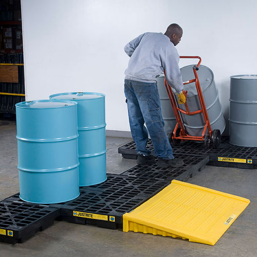 Cassa-pallet in polietilene - EcoPolyBlend - Justrite Safety Group - per movimentazione / per fusti / modulare