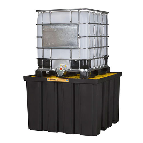 Cassa-pallet in polietilene - EcoPolyBlend™ 28674 - Justrite Safety Group - di stoccaggio / di protezione / per prodotti chimici