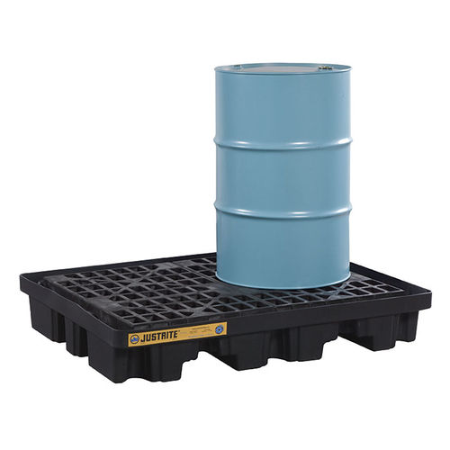 Cassa-pallet in plastica - EcoPolyBlend™ - Justrite Safety Group - di stoccaggio / per fusti / a tenuta stagna