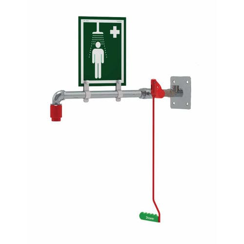 Doccia di sicurezza da parete - EXP-23GS/H - Justrite Safety Group - da interno / antigelo