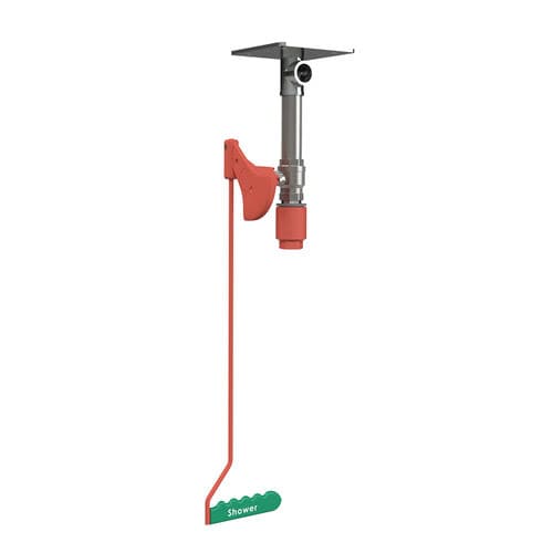 Doccia di sicurezza per montaggio a soffitto - EXP-23GS/V - Justrite Safety Group - da interno / antigelo