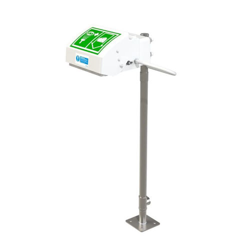 Lavaocchi lavafaccia da terra - STD-45GS/P - Justrite Safety Group - per utilizzo in interni / da esterno