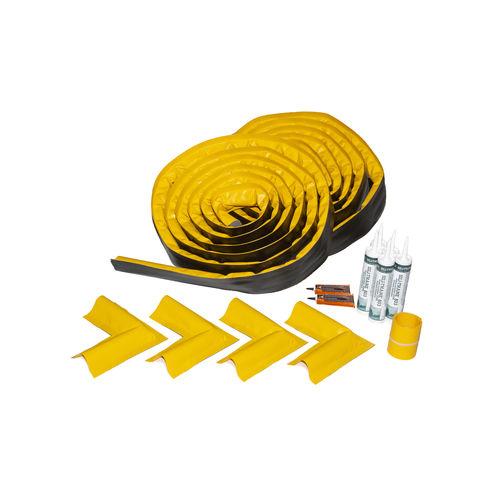 Barriera anti-perdita flessibile - Make-A-Berm Kit - Justrite Safety Group - rivestita in PVC / resistente allo schiacciamento / resistente agli acidi