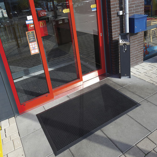 Tappeto antisporco - Oct-O-Flex Bevelled™ 599B - Justrite Safety Group - in gomma / da ingresso