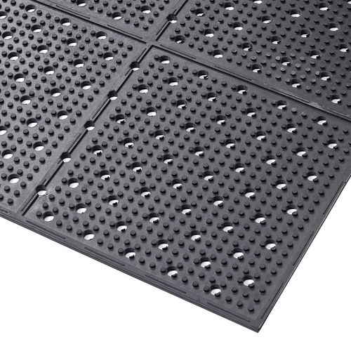 Tappeto antiscivolo - T23-BL series - Justrite Safety Group - antifatica / in gomma / da interno