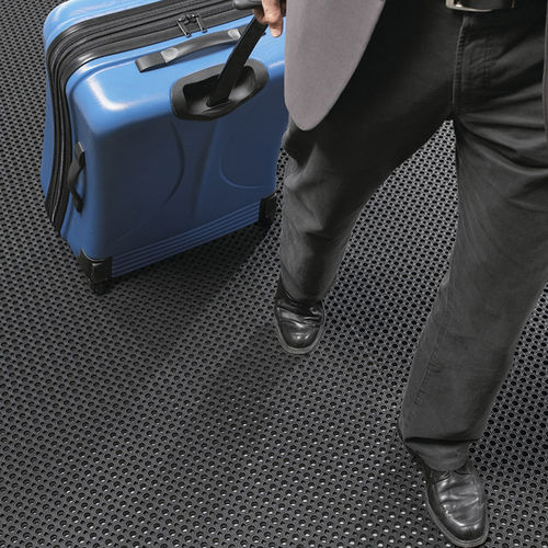 Tappeto non assorbente - 599 Oct-O-Flex™ - Justrite Safety Group - modulare / in gomma / per zona di intenso passaggio