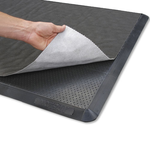 Tappeto antifatica - Sorb Stance™ 580 - Justrite Safety Group - assorbente / in gomma / di grande larghezza