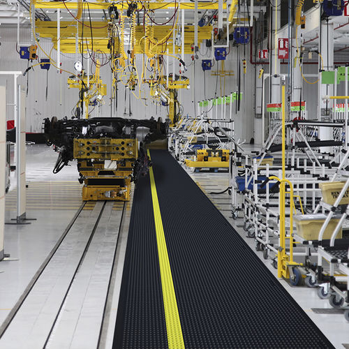 Tappeto antifatica - Skywalker HD Marking Line&trade; 469 Notrax 5S - Justrite Safety Group - modulare / in gomma nitrile / giallo