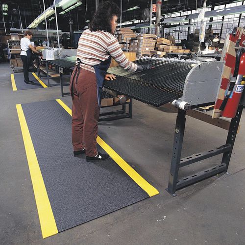 Tappeto antifatica - 409 Sof-Tred Plus™ - Justrite Safety Group - a bolle / in vinile