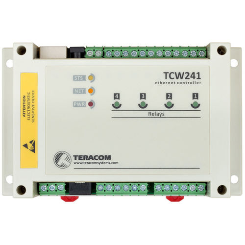 Modulo di I/O digitale - TCW241 - Teracom - analogico / Ethernet / Modbus