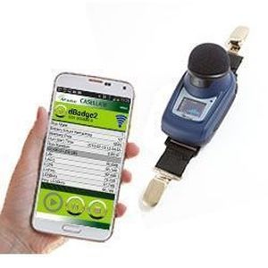 Dosimetro di rumore - CEL-dBadge2 - SINUS - senza fili