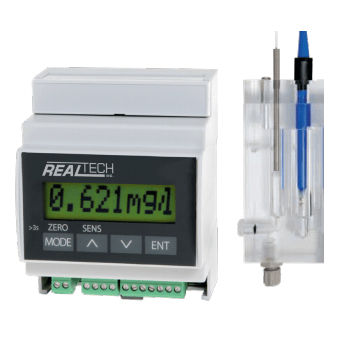 Sonda di pH - FC1000L - Real Tech Inc. - di cloro libero / per acqua / per trattamento delle acque reflue