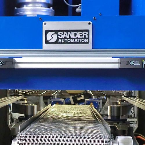Sistema di trasferimento per pressa - ZHGV series - Sander Automation - di trasporto / automatizzato / programmabile