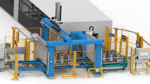 Caricatore automatico per pezzo singolo - Sander Automation