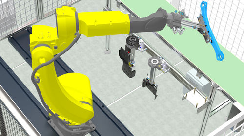 Robot cartesiano - Sander Automation - 4 assi / di manipolazione / di carico