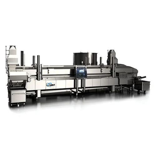 Friggitrice industriale in continuo - M-Fryer - JBT Corporation - a immersione / con filtro