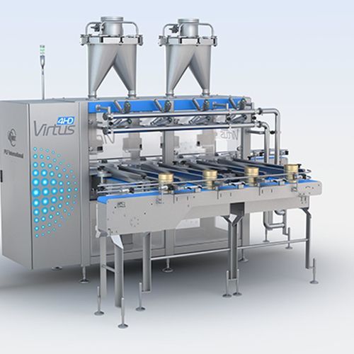 Riempitrice automatica - PLF Virtus™ - JBT Corporation - per bottiglie in plastica / per lattine / per contenitori in vetro