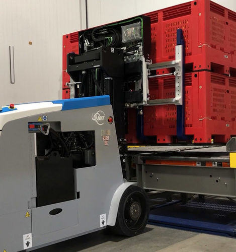 AGV per movimentazione di pallet - JBT Corporation - di trasferimento / da trasporto / di carico