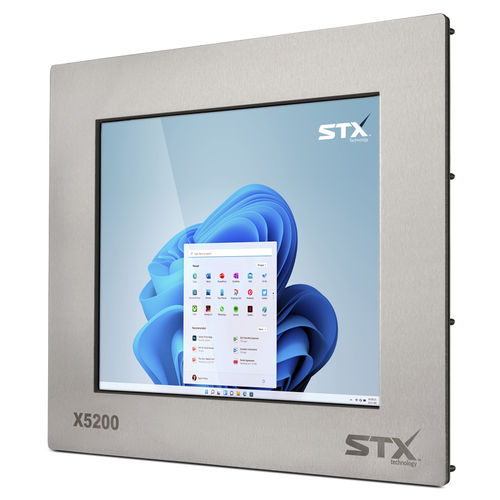 Panel PC di LCD - X5200 series - STX Technology - con schermo largo / con touchs creen capacitivo PCAP / con touch screen resistivo