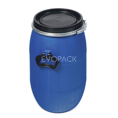 Fusto in polietilene ad alta densità HDPE - 30STD - EVOPACK - ad apertura totale / per prodotti pericolosi / per prodotti solidi