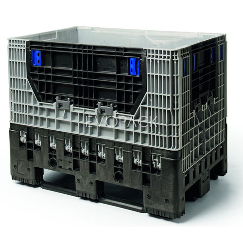 Cassa-pallet in polietilene - 2330456502 - EVOPACK - in polipropilene / da trasporto / pieghevole
