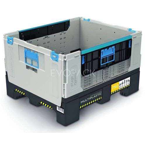 Cassa-pallet in polietilene - 2540652502 - EVOPACK - in polipropilene / da trasporto / di stoccaggio