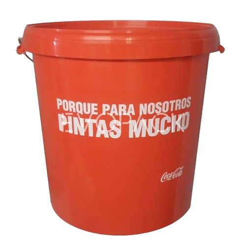 Secchio in plastica - HOM30000 - EVOPACK - rotondo / con coperchio