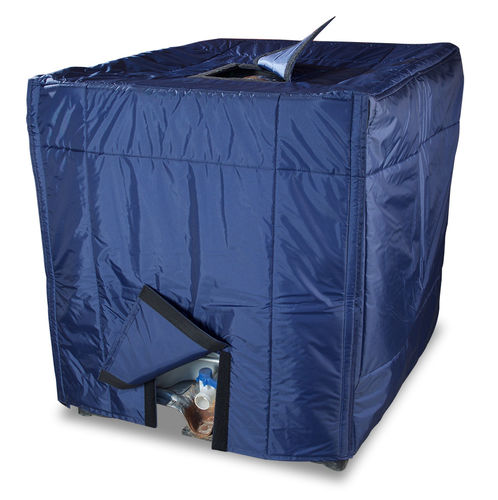Coperta riscaldante in silicone - 93429 - EVOPACK - in poliestere / per contenitore IBC