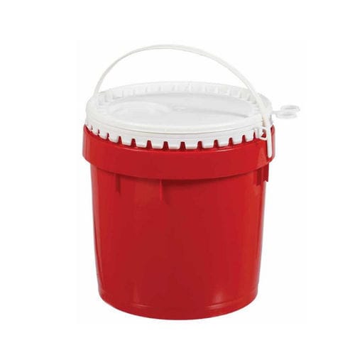 Secchio in plastica - 7564006110 - EVOPACK - rotondo / con coperchio / con impugnatura