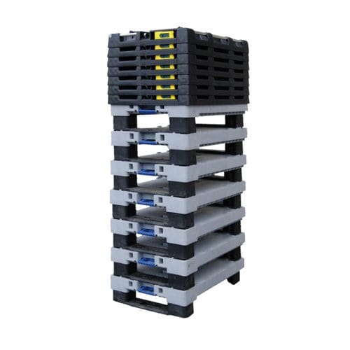 Pallet in plastica - 92272 - EVOPACK - da trasporto / igienico / con rotella