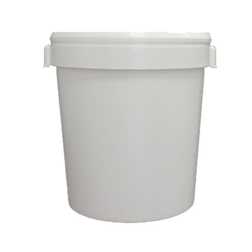 Secchio in plastica - 90471 - EVOPACK - rotondo / con coperchio / con impugnatura